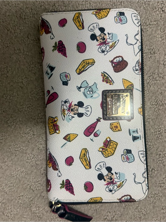Dooney & Bourke Handbags - Disney Dooney & Bourke Food & Wine Festival Minnie Mouse Zip Wallet